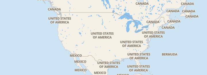 Mapa de United States