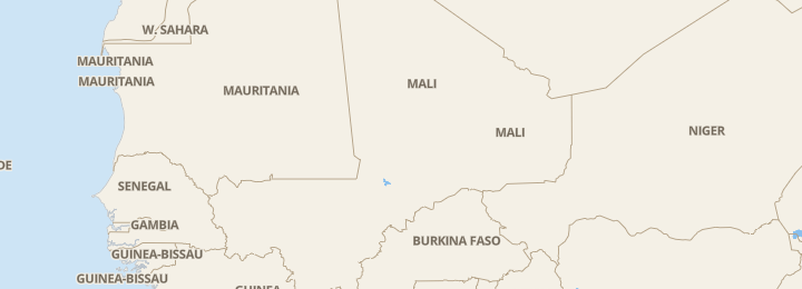 Mapa de Mali