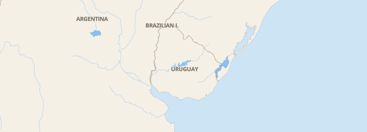Mapa de Uruguay