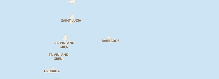 Mapa de Barbados