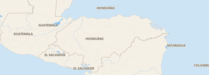 Mapa de Honduras