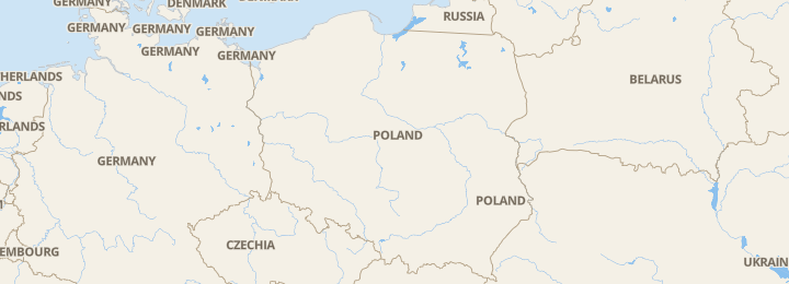 Mapa de Poland