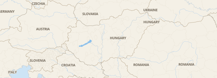 Mapa de Hungary