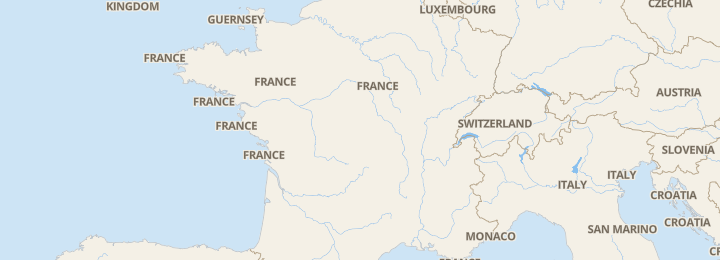 Mapa de France