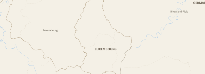 Mapa de Luxembourg