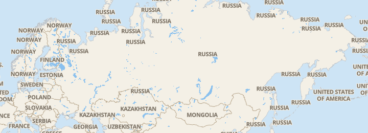 Mapa de Russia